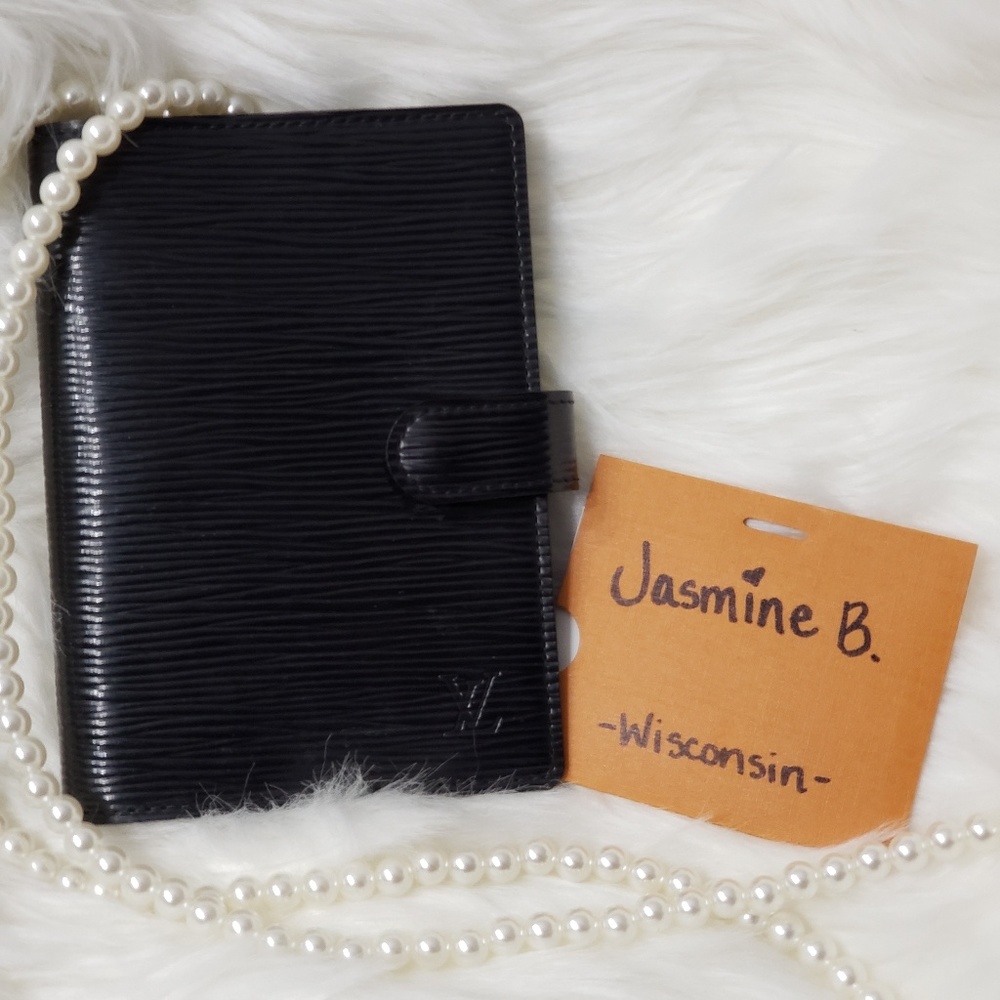 Sold FB* LV Noir Epi Planner 100% Authentic